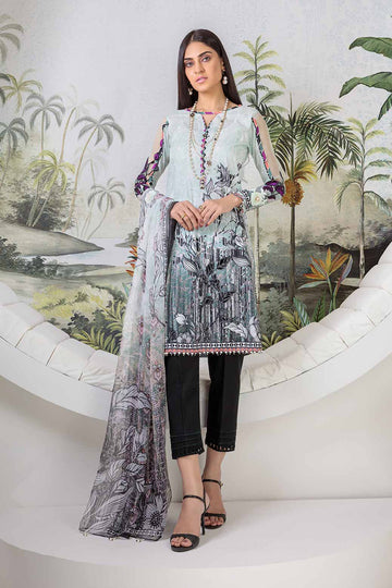 Bonanza Satrangi Rsr222p31 L Green Eid Prints 2022 Online Shopping